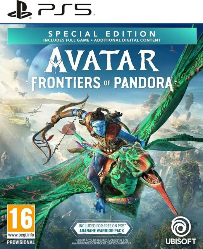 Avatar: Frontiers of Pandora (Special Edition) - Sony PlayStation 5 - Action/Adventure
