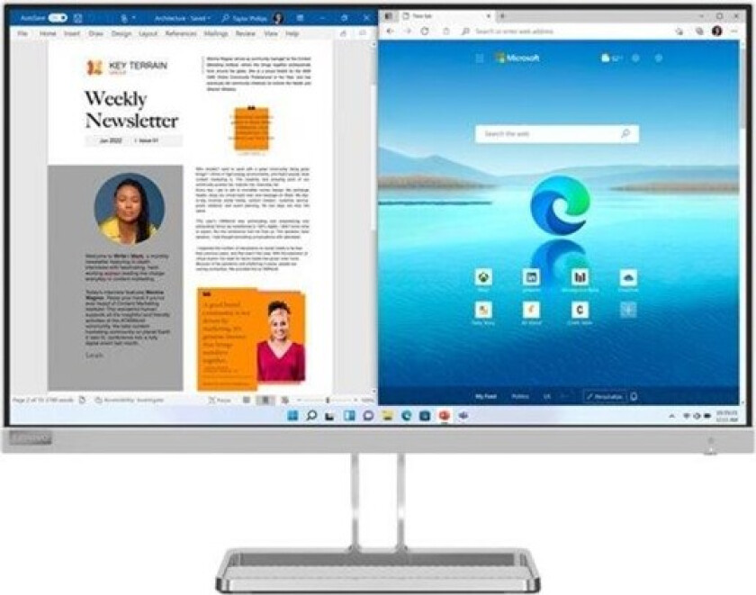 27" Lenovo L27i-4A - 1920x1080 - 100Hz - IPS