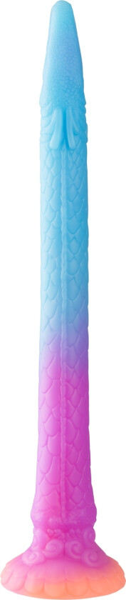 Makara Glow-In-The-Dark Slangedildo i silikon 46 cm   - Forskjellige farger