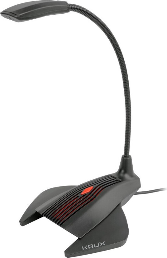 Krux Prana Jack spillmikrofon - 3,5 mm jack (1,5 meter) - svart