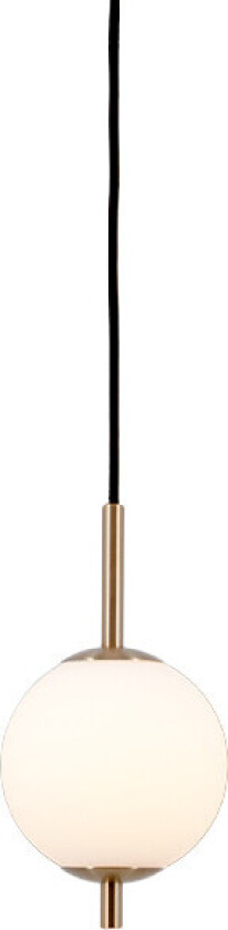 - Audrey 1 Pendel Plated Brass/White Opal