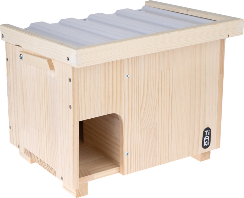 vinterbestandig pinnsvin hus - ca. l 40,4 x b 32 x h 33 cm