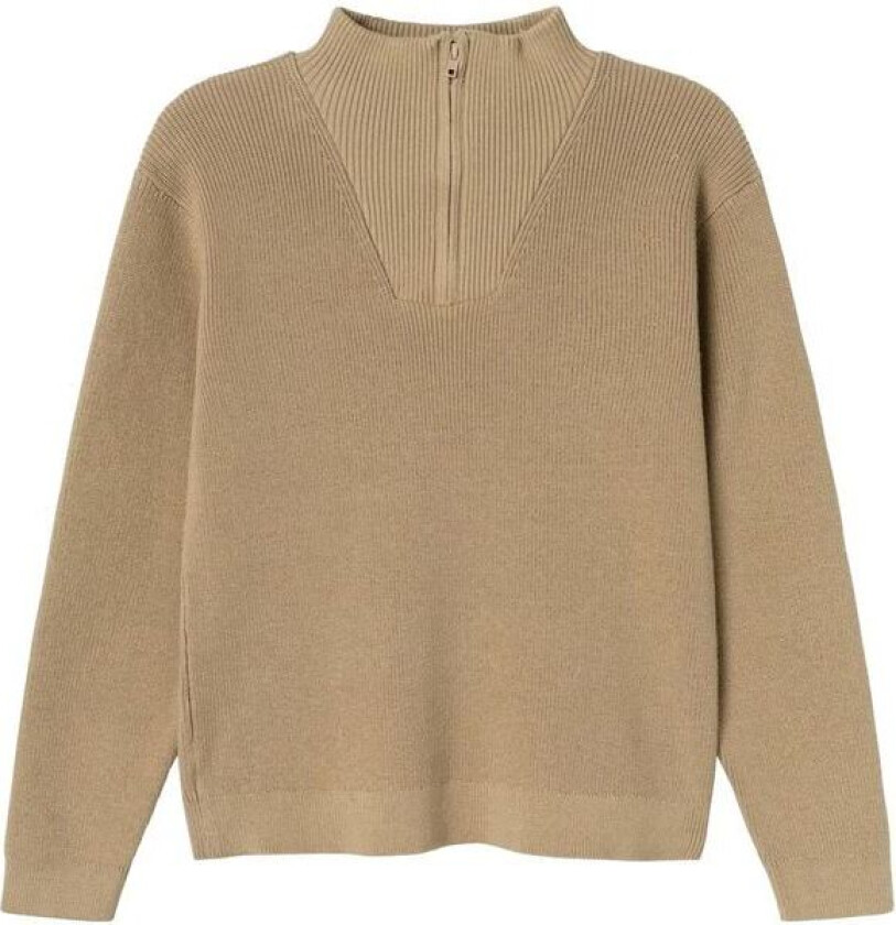 Name It Nkmnesolle strikket genser til barn, Weathered Teak