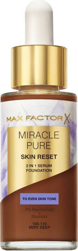 Miracle Pure Skin Reset 2 In 1 Serum Foundation Very D