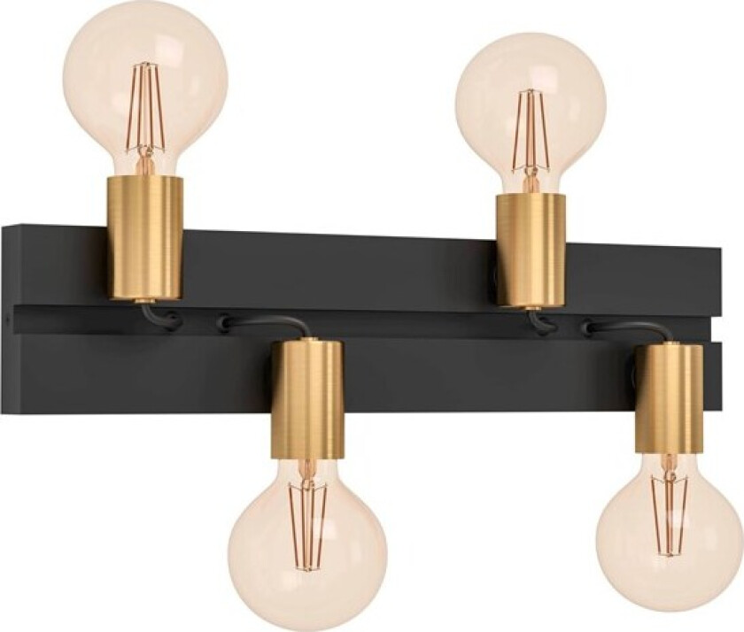 Macchione black brass