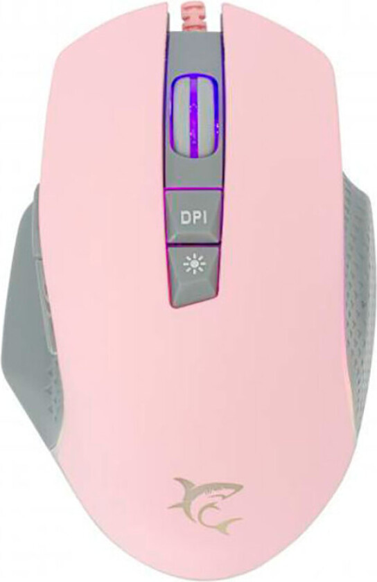 White Shark GM-5009 Gaming Mus m/7 knapper (6400DPI) Rosa