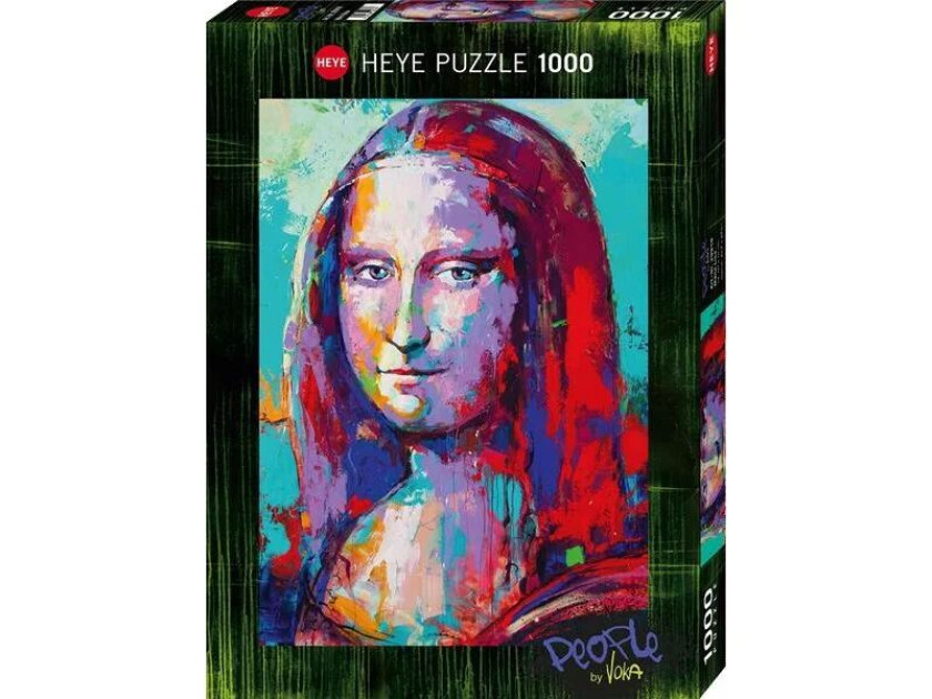 Puslespill 1000 Mona Lisa