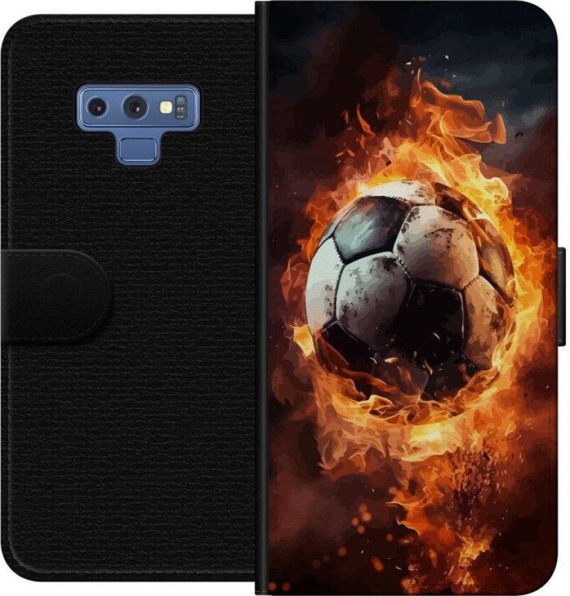 Lommeboketui til Samsung Galaxy Note9 med Fotball motiv