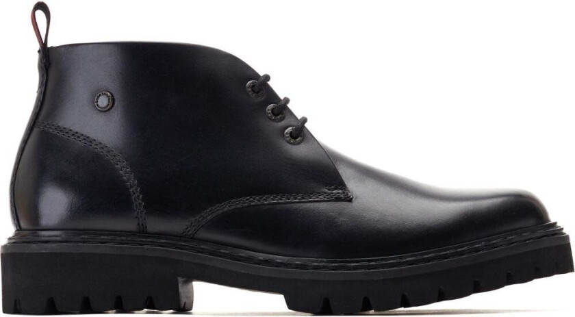 Base London Mens Lomax Leather Chukka Boots