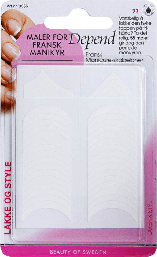 Bilde av French Manicure Stencils