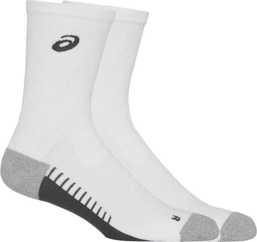 Performance Run Crew Sock, løpesokker, unisex Brilliant White