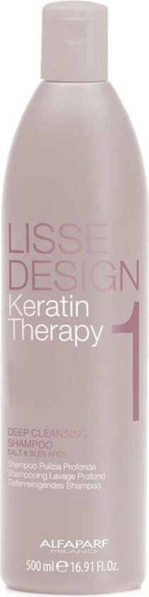 Keratin Therapy 1 Deep Cleansing Shampoo 500 ml