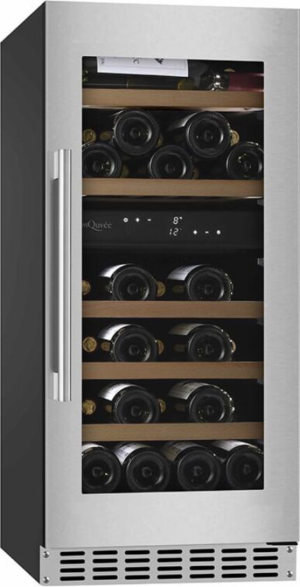 Innbyggbart vinskap - WineCave 800 40D Stainless