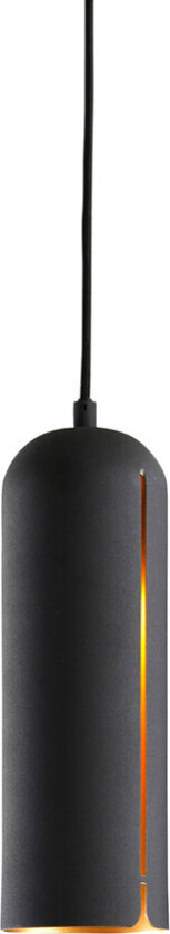 - Gap Pendel Long Svart/Messing