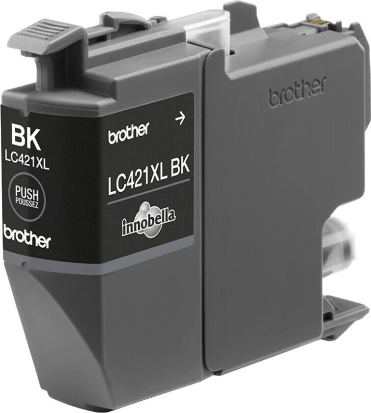 Brother LC 421XLBK Blekkpatron (500 sider) Sort