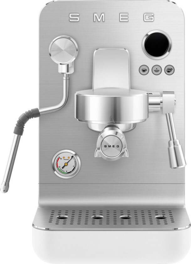 Espressomaskin, hvit