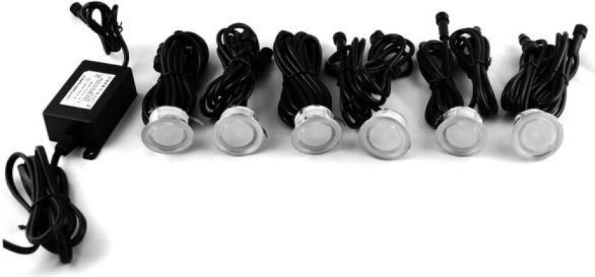 Gelia Decklight Hagelampe 6 stk. 12V / 5 W