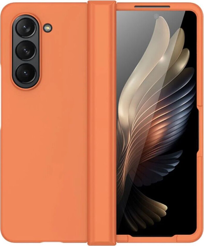 Samsung Galaxy Z Fold6 Hard Plast Deksel - Oransje