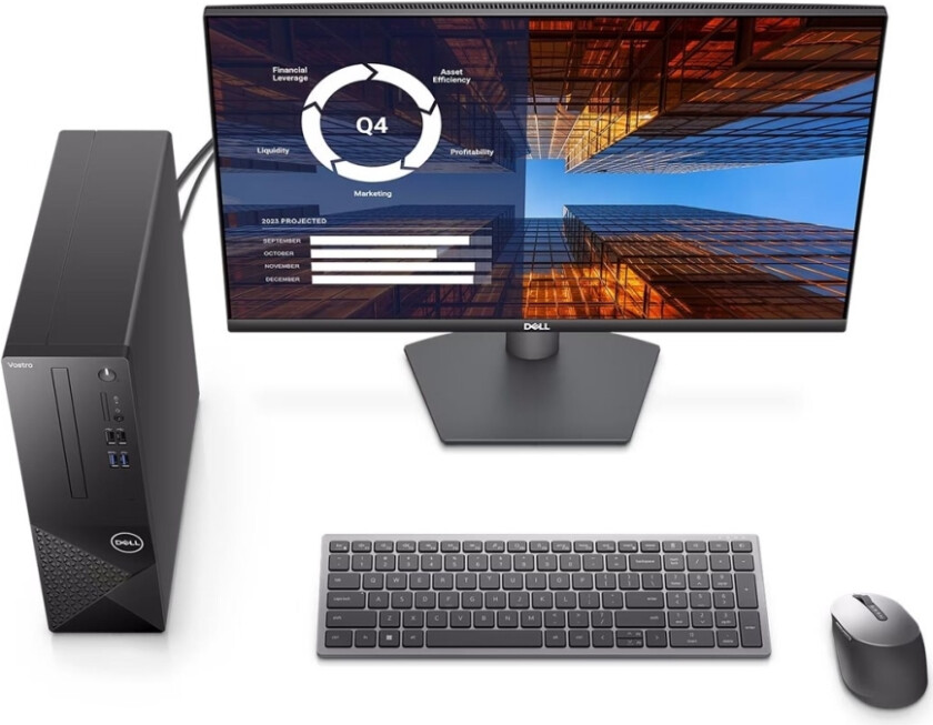 Vostro 3020 - Sff - Core I5 13400 / Inntil 4.6 Ghz - Ram 16 Gb - Ssd 512 Gb - Nvme - Uhd Graphics 730 - Gigabit Ethernet, Bluetooth - Win 11 Pro