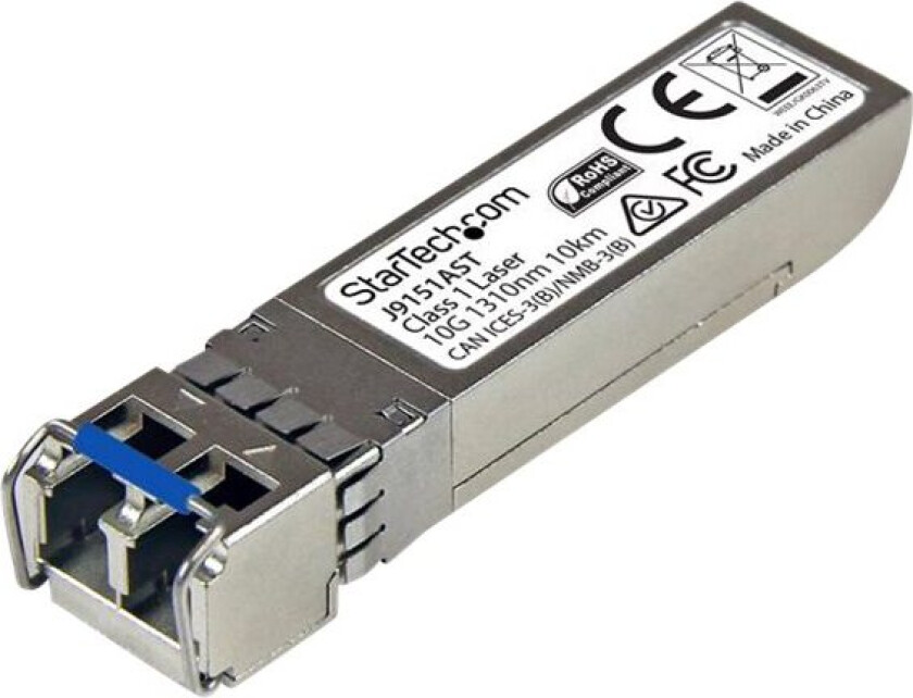 Bilde av Startech.Com 10 Gb Fiber Sfp+ - Hp J9151a Compatible - Sm Lc -10Km/6.2 Mi - Lifetime Warranty (J9151ast) - Sfp+ Transceivermodul (Tilsvarer: Hp J9151