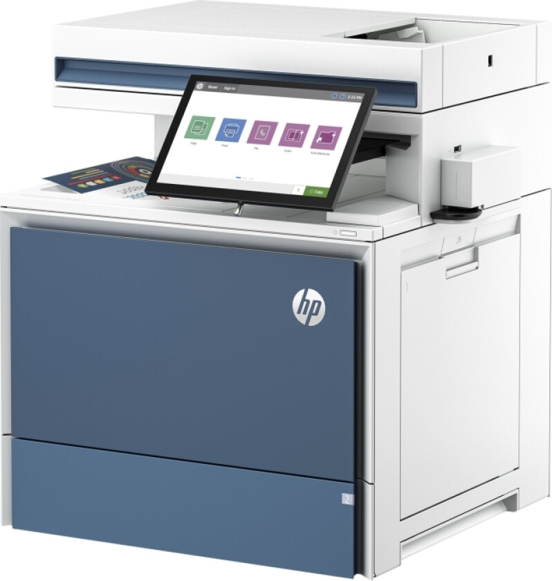 Hp Laserjet Enterprise Flow Mfp 5800Zf - Multifunksjonsskriver - Farge - Laser - Legal (216 X 356 Mm) (Original) - A4/Legal (Medie) - Opp Til 43 Spm