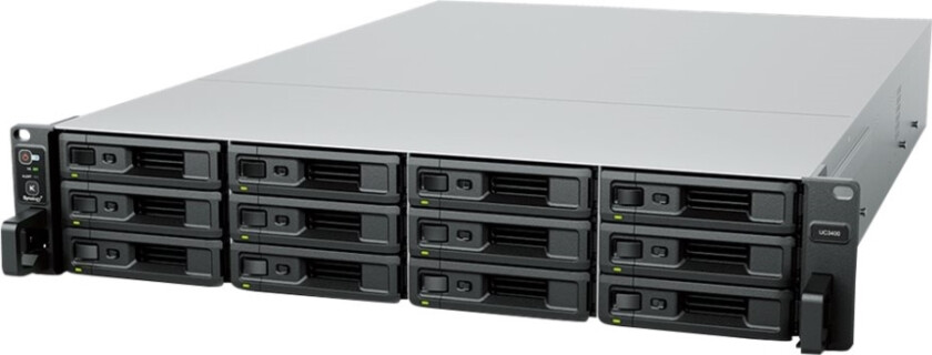 Uc3400 - Nas-Server - 12 Brønner - Kan Monteres I Rack - Raid Raid 0, 1, 5, 6, 10, Jbod, 5 Hot Spare, 6 Hot Spare, 10 Hot Spare, 1 Aktiv Res