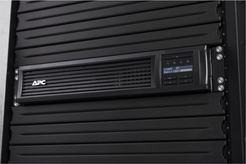 Apc Smart-Ups Smt 2200Va Lcd Rm With Smartconnect - Ups (Kan Monteres I Rack) - Ac 230 V - 1980 Watt - 2200 Va - Rs-232, Usb - Utgangskontakter: 9 -