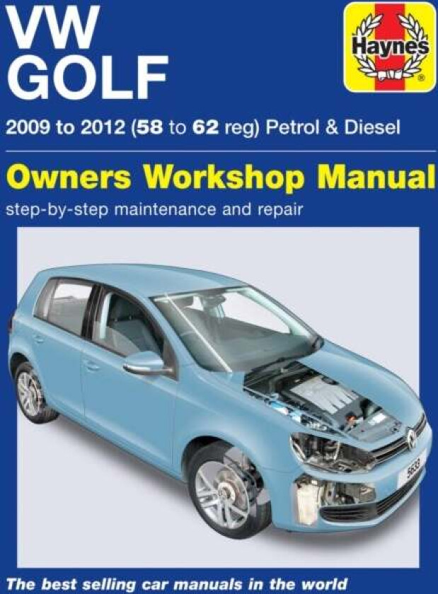 VW Golf Petrol and Diesel (09 - 12) 58 to 62 av Peter Gill