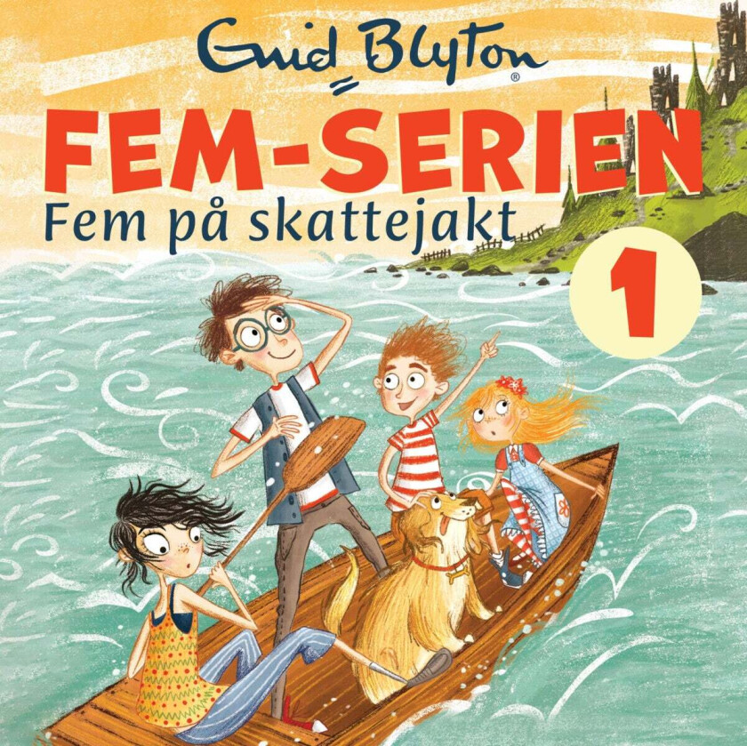 Fem på skattejakt av Enid Blyton