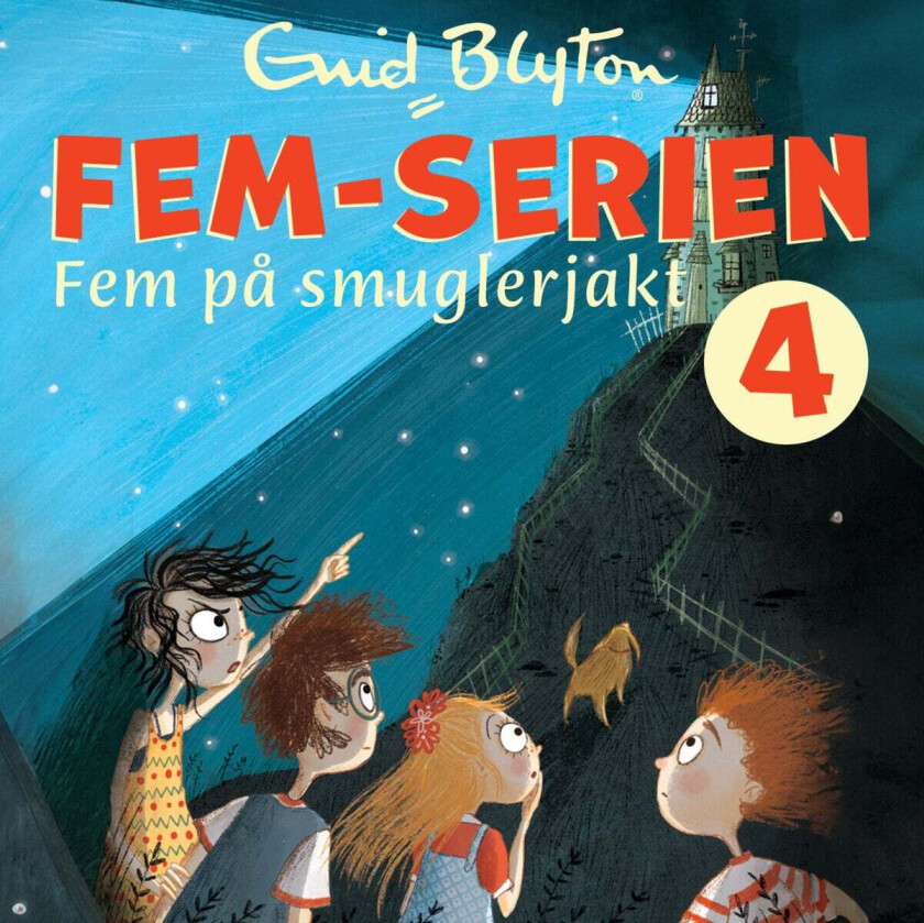 Fem på smuglerjakt av Enid Blyton