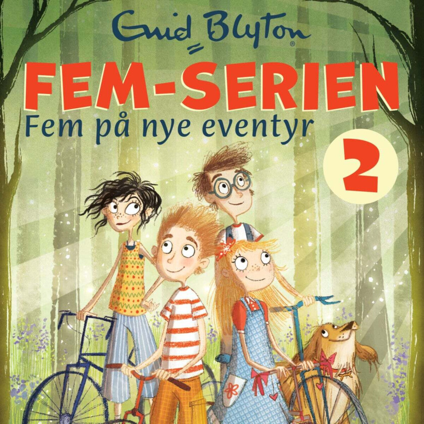 Fem på nye eventyr av Enid Blyton