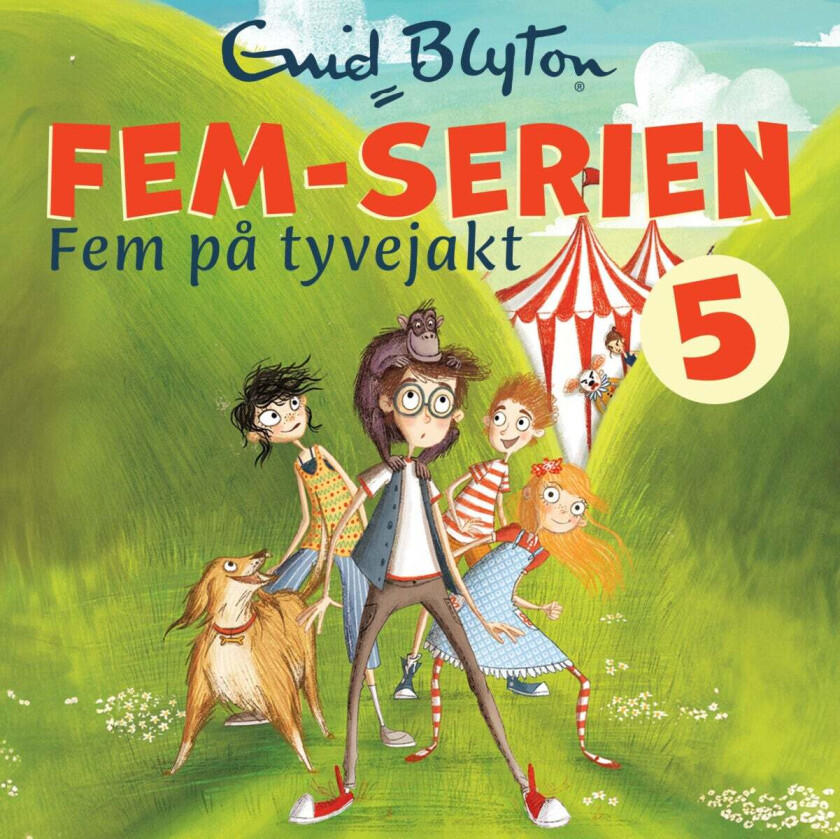 Fem på tyvejakt av Enid Blyton