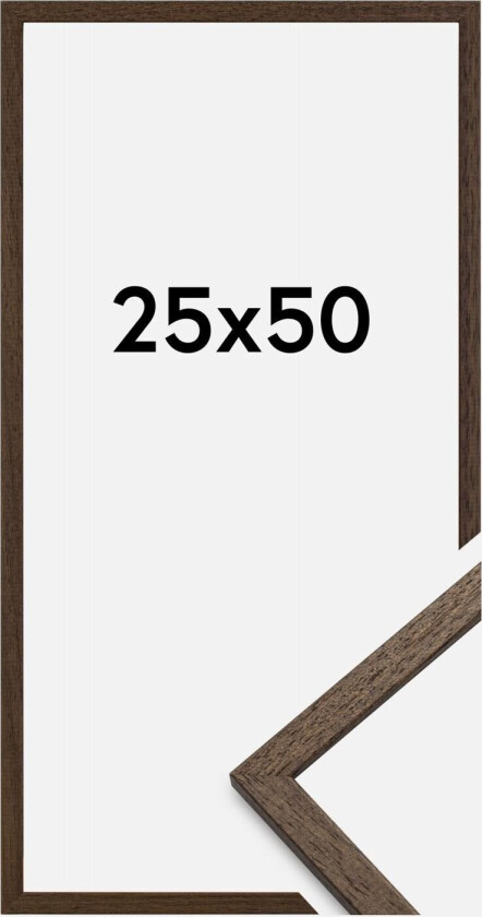 Ramme Edsbyn Valnøtt 25x50 Cm