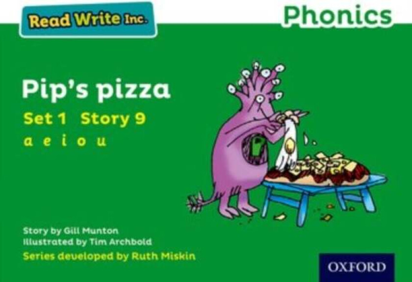 Read Write Inc. Phonics: 9 Pip's Pizza (Green Set 1 Storybook) av Gill Munton