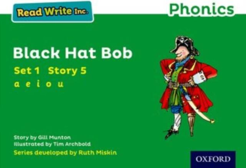 Read Write Inc. Phonics: Black Hat Bob (Green Set 1 Storybook 5) av Gill Munton