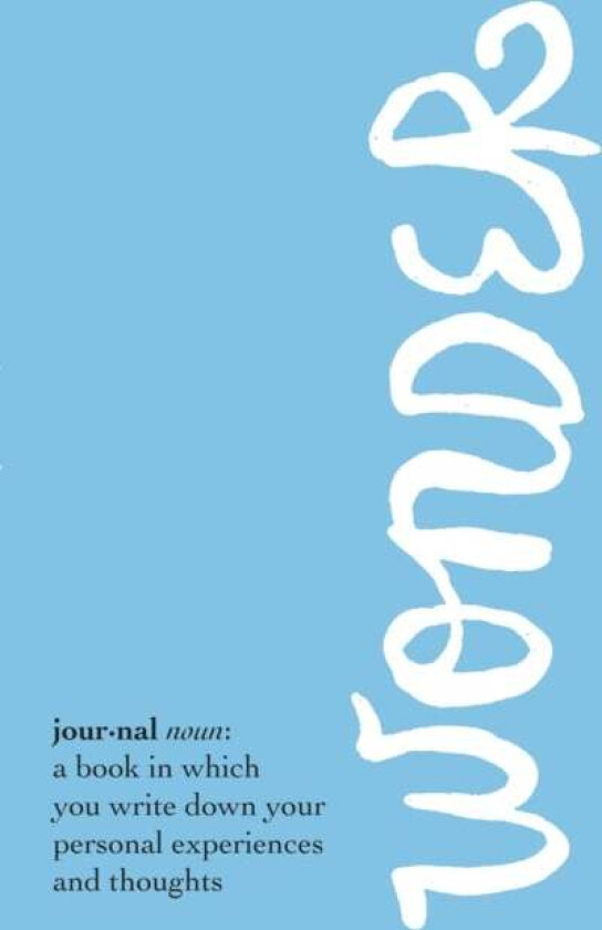Wonder Journal av R. J. Palacio