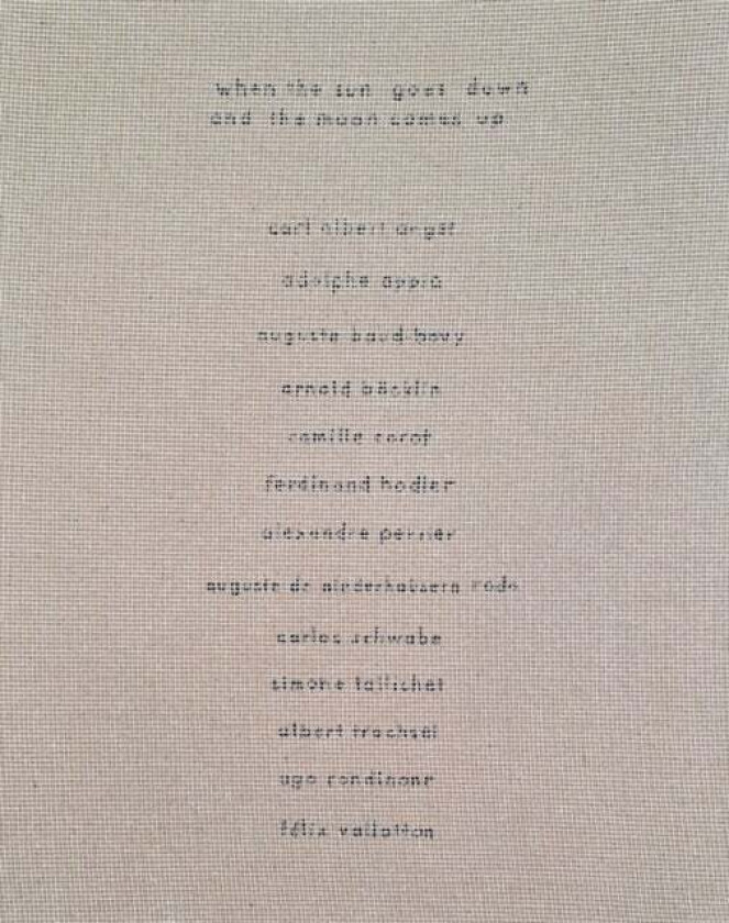 When the Sun Goes Down and the Moon Comes Up