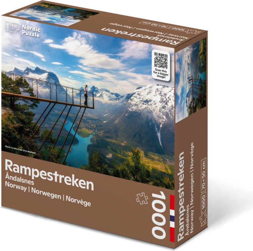 Puslespill 1000 Rampestreken Åndalsnes