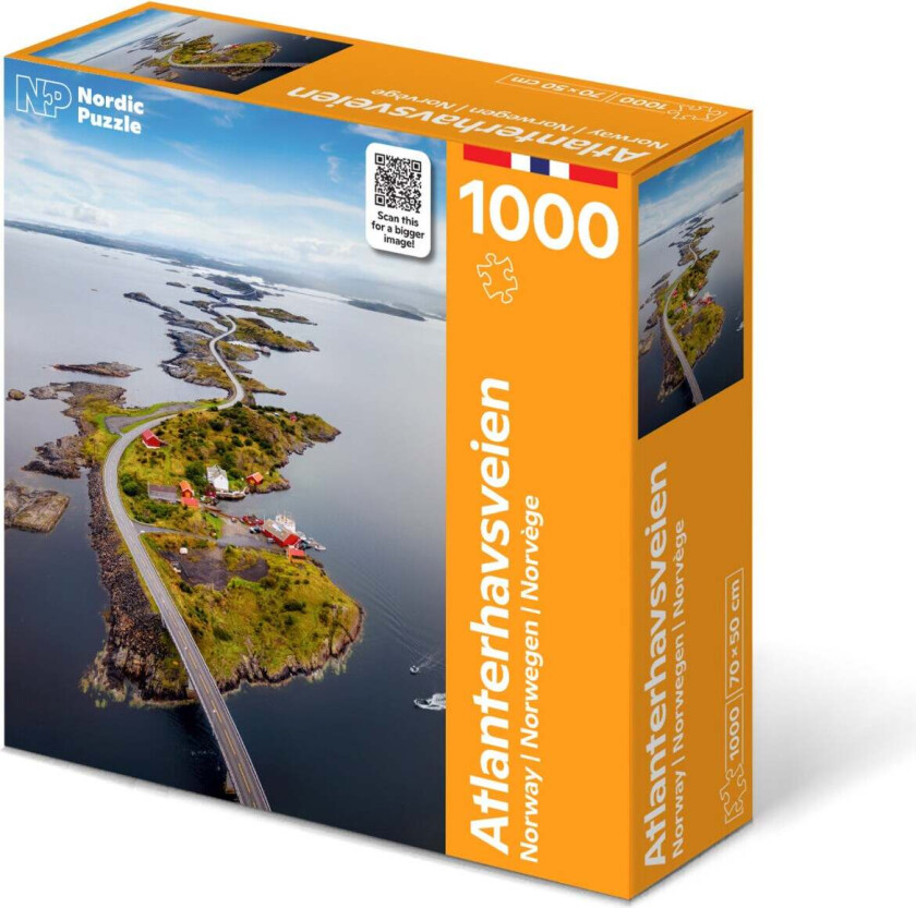 Puslespill 1000 Atlanterhavsveien