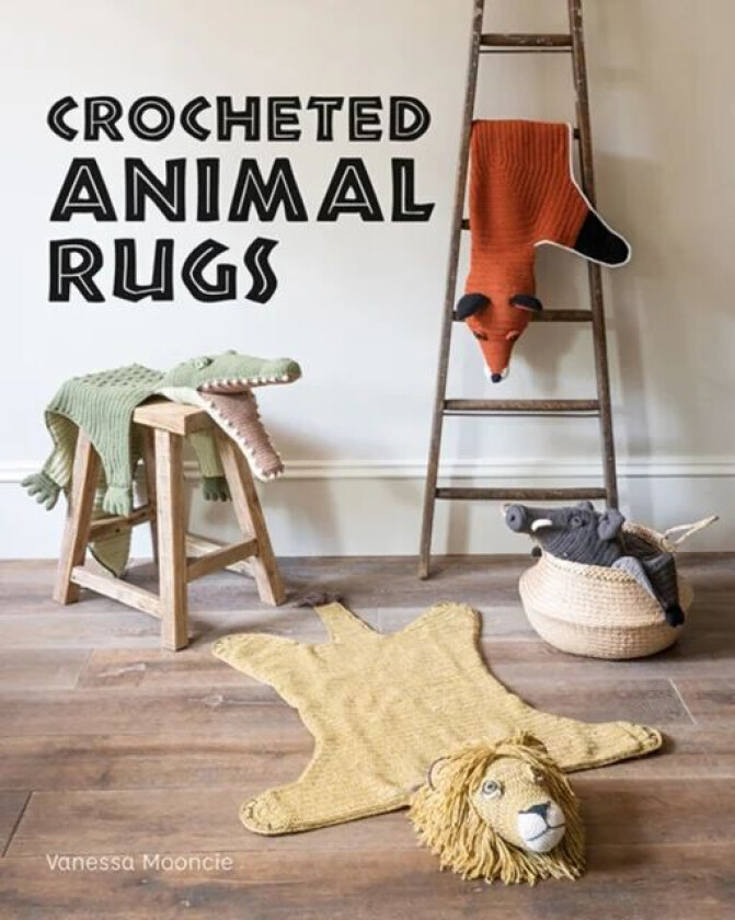 Crocheted Animal Rugs av Vanessa Mooncie