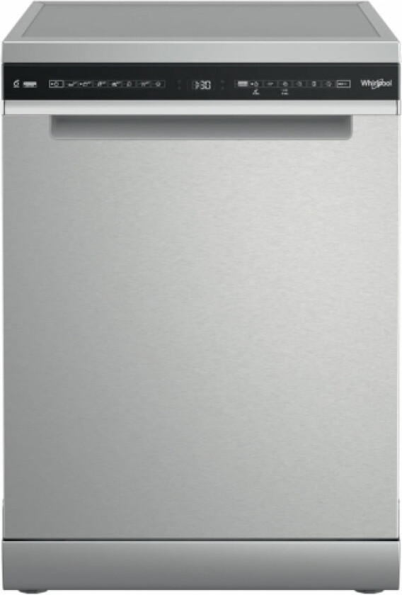 Whirlpool W7f Hs51 X, Frittstående, Full Størrelse (60 Cm), Rustfritt Stål, Sort, Knapper, 1,3 M
