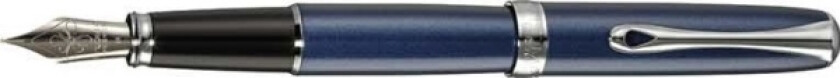 Diplomat Excellence A2, F Fyllepenn, Mørkeblå/Sølv