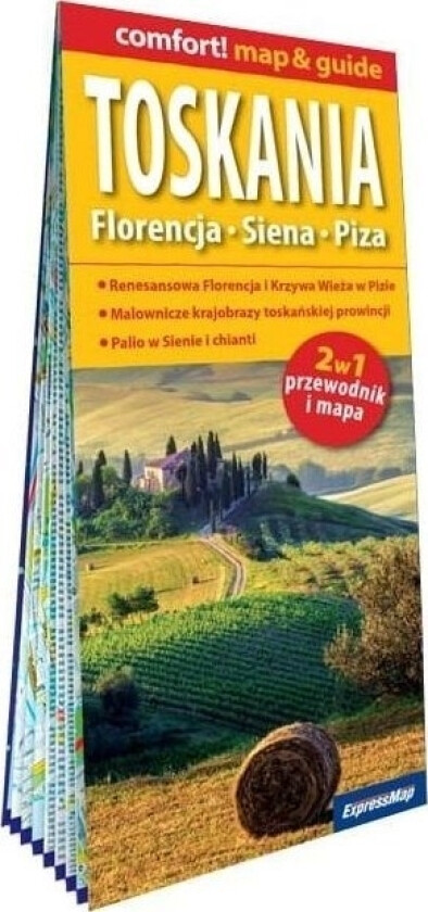 Expressmap Comfort! Kart&Guide Toscana. Firenze 2I1 V.2023