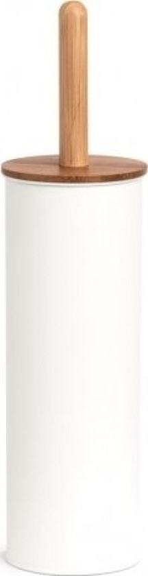 Zeller Stående Toalettbørste Hvit (18907)