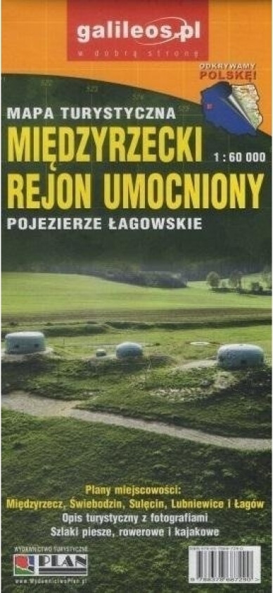 kart - Midzyrzecki Befestede Region 1:60 000