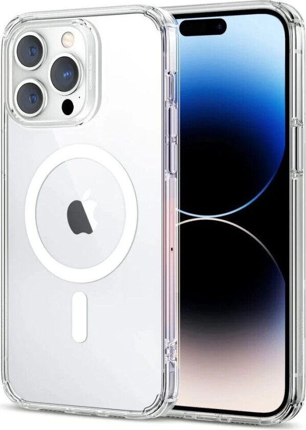 iPhone 16 Pro ESR Slim Deksel - MagSafe Kompatibel - Gjennomsiktig