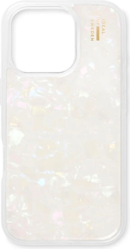 iDeal Of Sweden iPhone 16 Pro Max Pearlized Deksel - White