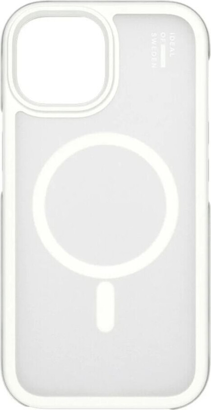 iDeal Of Sweden iPhone 15 Ideal Bumper Deksel - MagSafe Kompatibel - Cloudy White