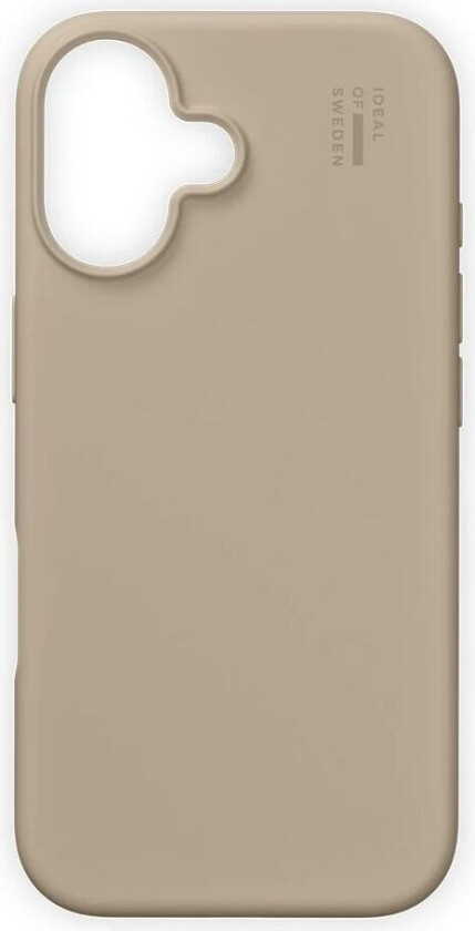 iDeal Of Sweden iPhone 16 Plus Silicone Deksel - MagSafe Kompatibel - Beige