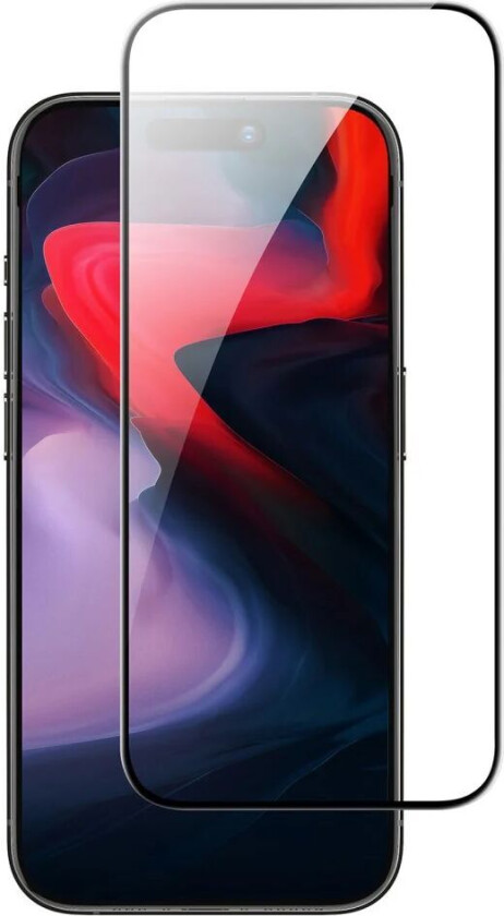 iPhone 16 ESR Skjermbeskyttelse Herdet glass m. Monteringsramme - Svart Kant